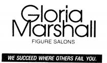 GLORIA MARSHALL;FIGURE SALONS;WE SUCCEED WHERE OTHERS FAIL YOU