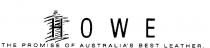 HOWE;THE PROMISE OF AUSTRALIA'S BEST LEATHER