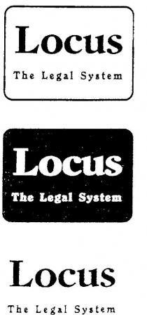LOCUS;THE LEGAL SYSTEM
