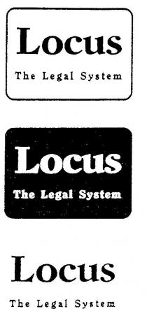 LOCUS;THE LEGAL SYSTEM