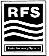 RFS;RADIO FREQUENCY SYSTEMS