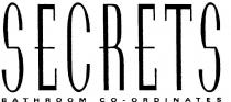 SECRETS BATHROOM CO-ORDINATES