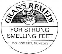 GRAN'S REMEDY;FOR STRONG SMELLING FEET