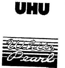 UHU WHITE PEARL