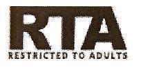 RTA RESTRICTED TO ADULTS