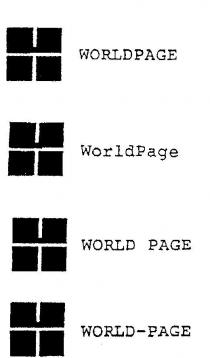 WORLDPAGE;WORLD PAGE;WORLD-PAGE;HT