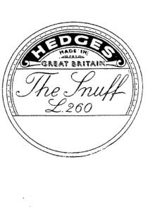 HEDGES THE SNUFF L.260