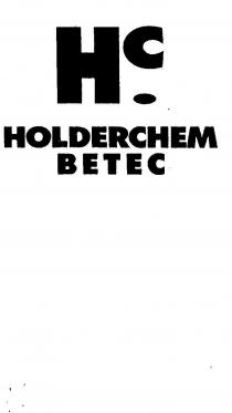 HC HOLDERCHEM BETEC H C