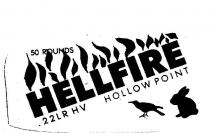HELLFIRE HOLLOW POINT 50 ROUNDS .22LR HV