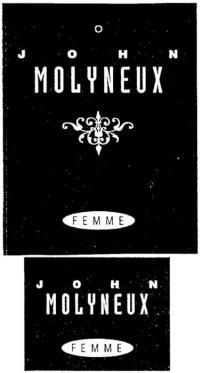 JOHN MOLYNEUX FEMME;JOHN MOLYNEUX HOMME