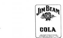 JIM BEAM B COLA NONE GENUINE WITHOUT MY SIGNATURE