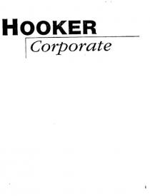 HOOKER CORPORATE