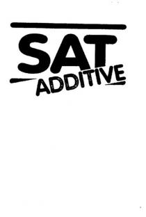 SAT ADDITIVE