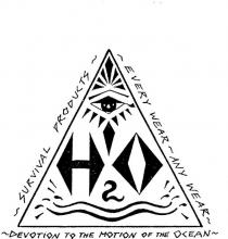 H2O SURVIVAL PRODUCTS EVERY WEAR ANY WEAR DEVOTION;TO MOTION OF THE OCEAN