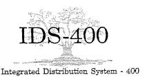 IDS-400 INTEGRATED DISTRIBUTION SYSTEM - 400