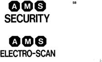 AMS SECURITY;AMS ELECTRO-SCAN