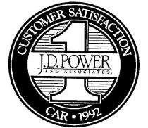 1 J.D. POWER AND ASSOCIATES CUSTOMER SATISFACTION CAR 1992