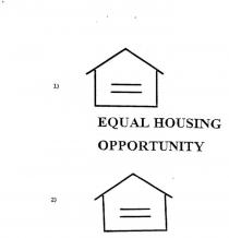 EQUAL HOUSING OPPORTUNITY