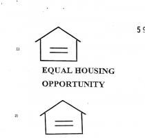 EQUAL HOUSING OPPORTUNITY