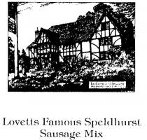 LOVETTS FAMOUS SPELDHURST SAUSAGE MIX