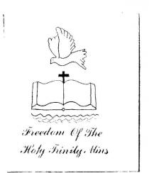FREEDOM OF THE HOLY TRINITY MINS