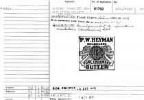 PWH;P.W. HEYMAN MELBOURNE;NEVER DEFER