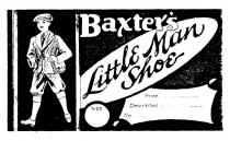 BAXTER'S LITTLE MAN SHOE