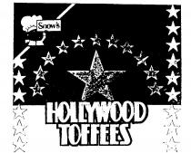 SNOW'S HOLLYWOOD TOFFEES