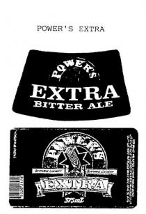 POWER'S EXTRA;POWER'S EXTRA BITTER ALE;POWER'S EXTRA BREWED LONGER BREWED COLDER
