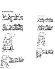 LINKYDINKS;LINKYDINKS SHOE STICKERS