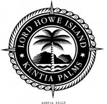 LORD HOWE ISLAND KENTIA PALMS KENTIA BELLE