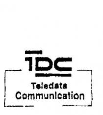 TDC TELEDATA COMMUNICATION