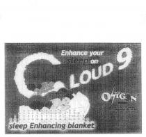 ENHANCE YOUR SLEEP ON CLOUD 9 SLEEP ENHANCING BLANKET O3ZYGEN CORP