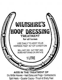 WILTSHIRE'S HOOF DRESSING TREATMENT FOR ALL HORSES