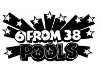 6 FROM 38 POOLS