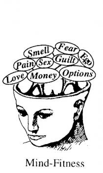 MIND-FITNESS,LOVE PAIN SMELL FEAR EGO SEX GUILT MONEY OPTIONS