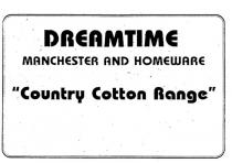 DREAMTIME MANCHESTER AND HOMEWARE 