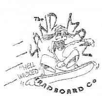 THE SAND MAN SANDBOARD CO HELL WICKED