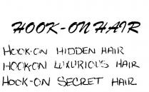 HOOK-ON HAIR;HOOK-ON HIDDEN HAIR;HOOK-ON LUXURIOUS HAIR;HOOK-ON SECRET HAIR