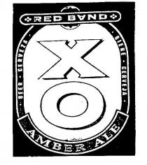 RED BAND XO AMBER ALE BEER CERVEZA BIERE CERVEJA