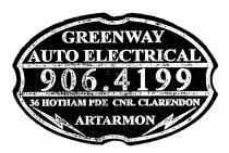 GREENWAY AUTO ELECTRICAL 906.4199 36 HOTHAM PDE CNR. CLARENDON;ARTARMON