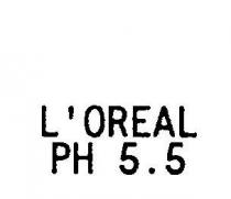 L'OREAL PH 5.55