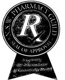 RX N.S.W. PHARMACY GUILD SEAL OF APPROVAL APPROVING THE ADVANCEMENT OF;COMMUNITY HEALTH