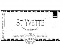 ST YVETTE BOSANQUET CHARDONNAY 1995 SOUTH EAST AUSTRALIA CRESTVIEW;WINES, HORNDALE, HAPPY VALLEY