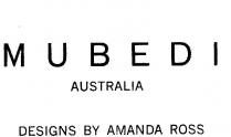 MUBEDI AUSTRALIA DESIGNS BY AMANDA ROSS