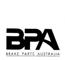 BPA BRAKE PARTS AUSTRALIA