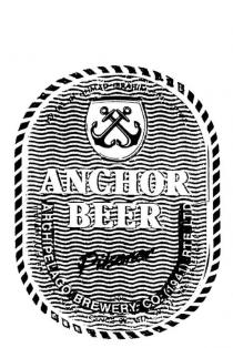 ANCHOR BEER PILSENER ARCHIPELAGO BREWERY CO (1941) PTE LTD 459 JALAN;AHMAD IBRAHIM SINGAPORE BREWED AND BOTTLED UNDER LICENCE BY ASIA;PACIFIC BREWRIES S PTE LTD