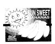 SUN SWEET BANANAS BGF MARKETING AUSTRALIA