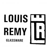 LOUIS REMY GLASSWARE LR