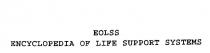 EOLSS;ENCYCLOPEDIA OF LIFE SUPPORT SYSTEMS